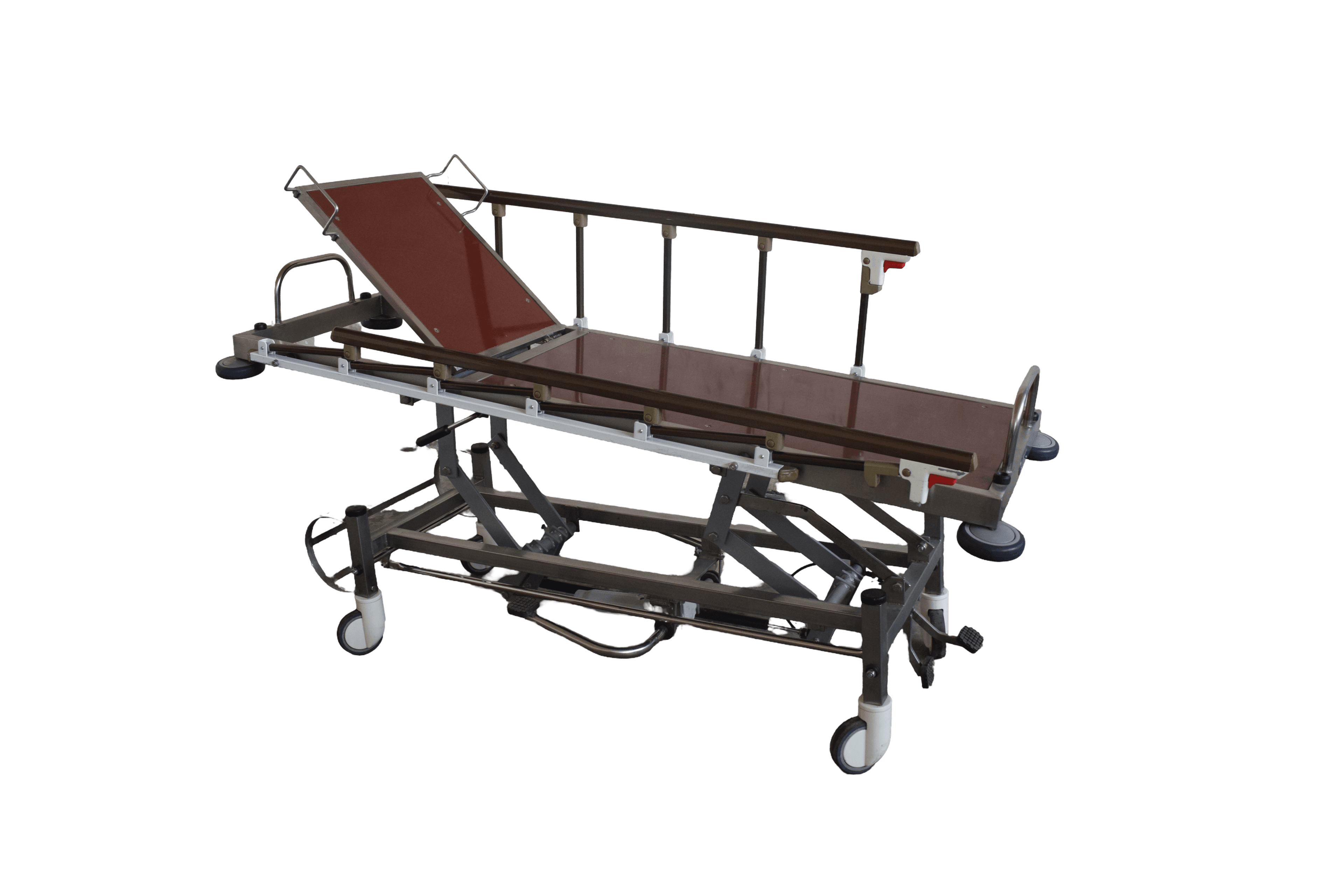 Hydraylic Stainless Steel Patient Stretcher ( Model : GMS-SHT)
